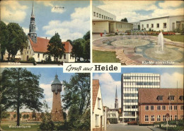 41287848 Heide Holstein Kirche Wasserturm Am Rathaus Heide - Heide