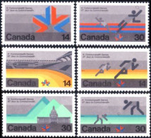 (C07-57-62a) Canada Jeux Commonwealth Games MNH ** Neuf SC - Neufs