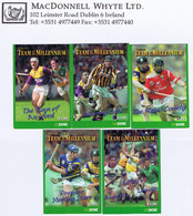 Ireland 2000 GAA Hurling Team Of The Millennium Set Of Five Booklets, Each With 30p/38c Self-adhesive X10 Mint - Markenheftchen