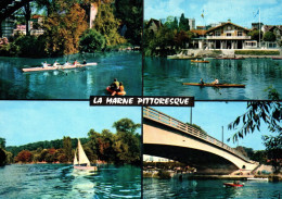 21242 La Marne Pittoresque  CHAMPIGNY NOGENT JOINVILLE LA VARENNE  BRY  LE PERREUX ( Aviron Voilier ) (2 Scans) - Other & Unclassified