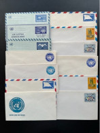 UNITED NATIONS NEW YORK 13 ITEMS POSTAL HISTORY UNUSED - Storia Postale