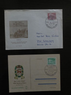 DDR Germany 1984, Cover + Stationery, Brief + Ganzsache, Sonder Stempel, 800 Jahre Herzberg (Elster) - Otros & Sin Clasificación