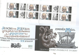 Year  2024 - Nice Czech Stamps Creator Zdenek Mezl, Booklet ( BKL ) With Stamps With Cupons, MNH - Andere & Zonder Classificatie