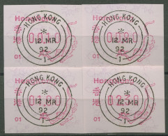 Hongkong 1992 Jahr Des Affen Automatenmarke 7.2 S1.1 Automat 01 Gestempelt - Automaten
