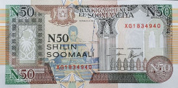 Billete De Banco De SOMALIA - 50 New Shilings, 1991  Sin Cursar - Somalie