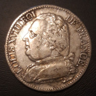 France - 5 Francs Louis XVIII - 1814 Q Perpignan - 5 Francs