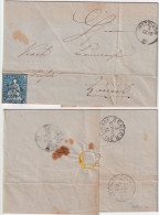 Strubel Brief  Wetzikon - Zürich         1862 - Covers & Documents