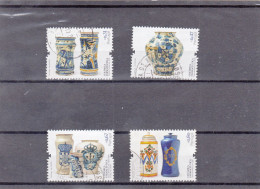 Portugal, Cerâmica Farmacêutica, 2008, Mundifil Nº 3748 A 3751 Used - Used Stamps