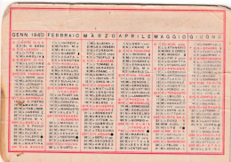 Calendarietto - Anno 1960 - Petit Format : 1941-60