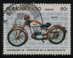 Burkina Faso 1985 80fr Manet-90 Motorcycle - Burkina Faso (1984-...)