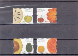 Portugal, Frutos Tropicais - Madeira, 2009, Mundifil Nº 3822 A 3825 Used - Gebraucht