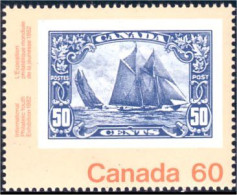 (C09-13a) Canada Voilier Bluenose Sailing Ship MNH ** Neuf SC - Neufs