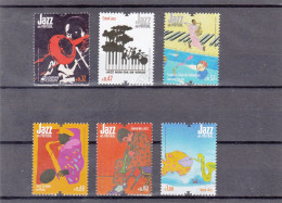 Portugal, Jazz Em Portugal, 2009, Mundifil Nº 3864 A 3869 Used - Used Stamps