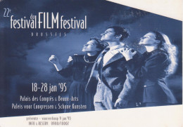 BRUSSELS BRUXELLES - 22a ED. FESTIVAL DU FILM: 1895-1995 CENT ANS DE CINEMA CENTENARIO - NV - Manifestazioni