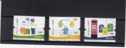 Portugal, Correio Escolar, 2009, Mundifil Nº 3904 A 3906 Used - Used Stamps