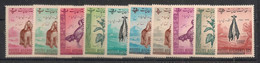 AFGHANISTAN - 1962 - N° YT. 617 à 626 - Agriculture - Neuf Luxe ** / MNH / Postfrisch - Afghanistan