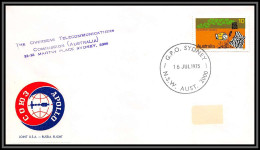 1996 Espace (space Raumfahrt) Lettre Cover Australie (australia) Apollo Soyuz (soyouz Sojus) 19 Project 16/7/1975 Sydney - Oceanía