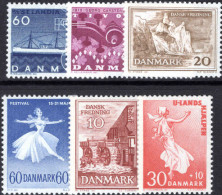 Denmark 1962 Commemorative Year Set Unmounted Mint. - Ungebraucht