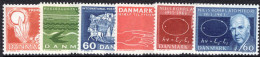 Denmark 1963 Commemorative Year Set Unmounted Mint. - Nuovi