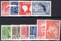 Denmark 1967 Commemorative Year Set Unmounted Mint. - Ungebraucht