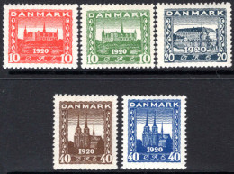 Denmark 1920 Recovery Of Northern Schleswig Unmounted Mint. - Unused Stamps