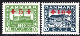 Denmark 1921 Red Cross Unmounted Mint. - Unused Stamps