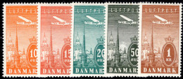 Denmark 1934 Air Set Unmounted Mint. - Ongebruikt