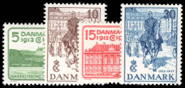 Denmark 1937 Silver Jubilee Of King Christian X Unmounted Mint. - Unused Stamps