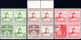 Denmark 1937 H. P. Hanssen (North Schleswig Patriot) Memorial Fund Unmounted Mint. - Unused Stamps