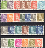 Denmark 1948-55 King Frederik IX Set Unmounted Mint. - Nuovi