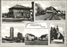 41286050 Moerfelden Rathaus Bahnhof Wasserturm Kirche Moerfelden - Moerfelden-Walldorf