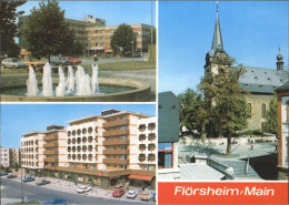41285603 Floersheim Main Brunnen Kirche Floersheim - Flörsheim
