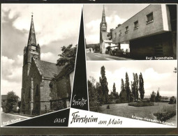 41285597 Floersheim Main Kirche Krieger Gedaechnis Kapelle Jugendheim Floersheim - Flörsheim