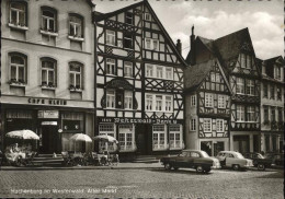 41285135 Hachenburg Westerwald Alter Markt Cafe Klein Westerwald Bank Hachenburg - Hachenburg