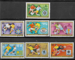 MONGOLIA 1978 WORLD CUP FOOTBALL COMPLETE SERIE - Altri & Non Classificati