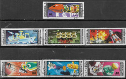 MONGOLIA 1977 COSMOS SATELLITES SPACE ROCKETS SHIPS SERIE - Mongolie