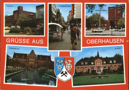 41284634 Oberhausen Rathaus Hauptbahnhof Friedensplatz Schloss Oberhausen - Oberhausen