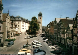 41282762 Hachenburg Westerwald Alter Markt Brunnen Schloss Hachenburg - Hachenburg