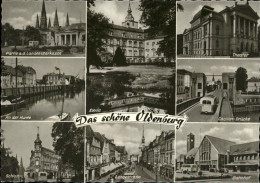 41281505 Oldenburg Niedersachsen Caecilien Bruecke Theater Landessparkasse Schlo - Oldenburg