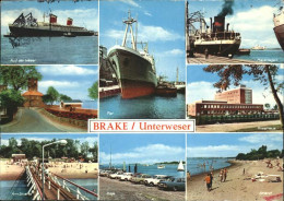 41281465 Brake Unterweser Pier Kaje Strand Kreishaus Weser  Brake - Brake
