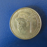 MONNAIE DE PARIS -  MÉDAILLE SOUVENIR - MEMORIAL DU GENERAL DE GAULLE  - COLOMBEY LES DEUX EGLISES -  ANNÉE  2000 - 2000