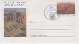 Australia  2013  Lions 61st Annual Convention, Souvenir Cover - Postmark Collection