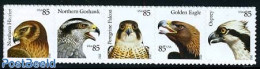 United States Of America 2012 Birds Of Prey 5v S-a, Mint NH, Nature - Birds - Birds Of Prey - Unused Stamps