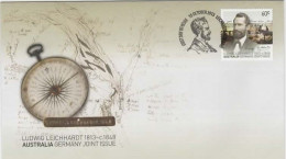Australia 2013 Australia-German Joint Issue First Day Cover - Marcophilie