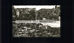 41278270 Manderscheid Eifel Die Burgen Haus Burgblick Wasserfall Kyll Mandersche - Manderscheid