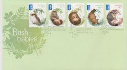 Australia 2013 Bush Babies, First Day Cover - Marcofilie