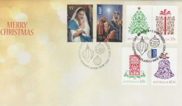 Australia 2013 Christmas FDC - Marcofilie