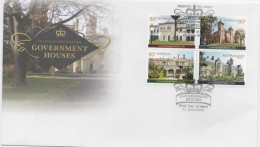 Australia 2013 Government Houses  FDC - Poststempel