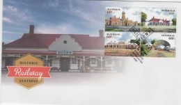Australia 2013 Historic Railway  FDC - Poststempel