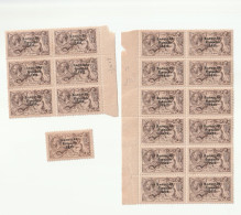 Ireland 1922-23 Irish Free State SG64? With Variety DOT After S IN Many STAMPS,TOTAL19 STAMPS .block OF 12 AND Block Of6 - Unused Stamps